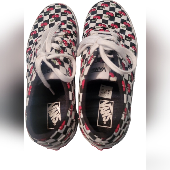 Vans Doheny Sneaker - Cherry Checker Multicolor Size 4.5 Missy Youth - Picture 5 of 9